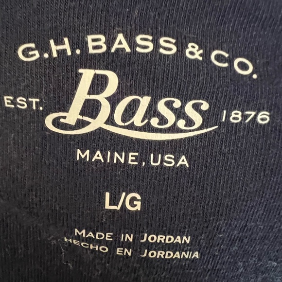 G.H. Bass & Co athletic jacket Sz L Women’s - Picture 4 of 6